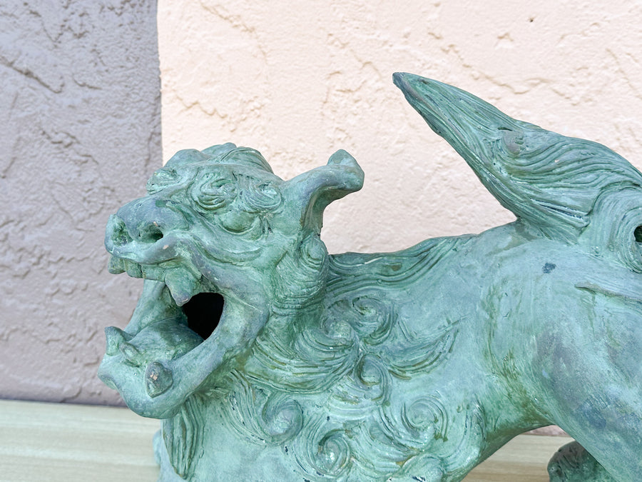 Fierce Patina Foo Dog