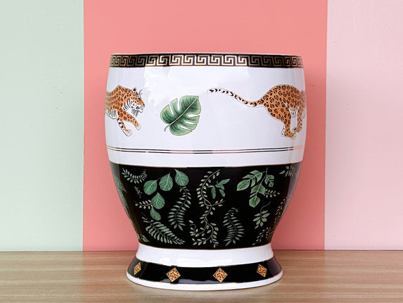 Lynn Chase Jaguar Cachepot