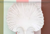 Coastal Chic Plaster Shell Console