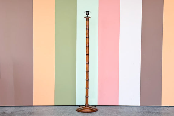 Faux Bamboo Floor Lamp