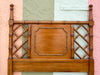 Pair of Handsome Faux Bamboo Twin Headboards