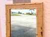 Large Rattan and Seagrass Mirror