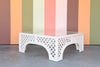 Palm Beach Style Lattice Coffee Table