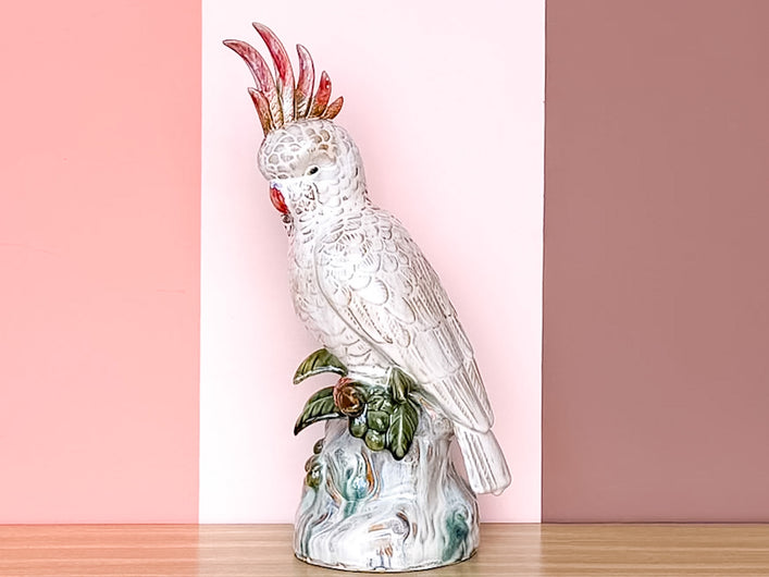 Large Cockatoo Figurine