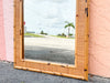 Large Rattan and Seagrass Mirror