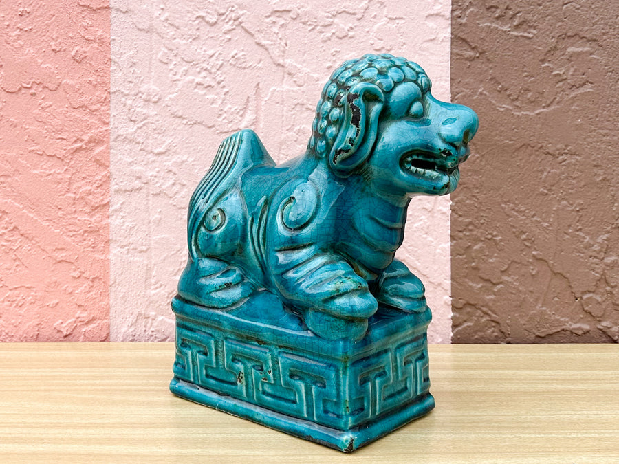 Teal Foo Dog