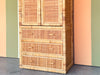 Island Style Rattan Wrapped Cabinet