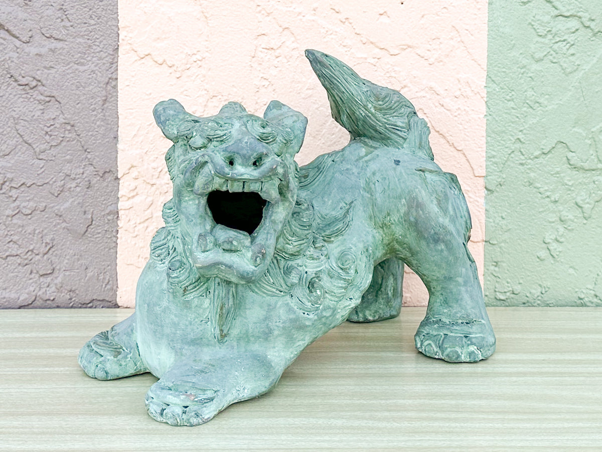 Fierce Patina Foo Dog