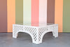 Palm Beach Style Lattice Coffee Table