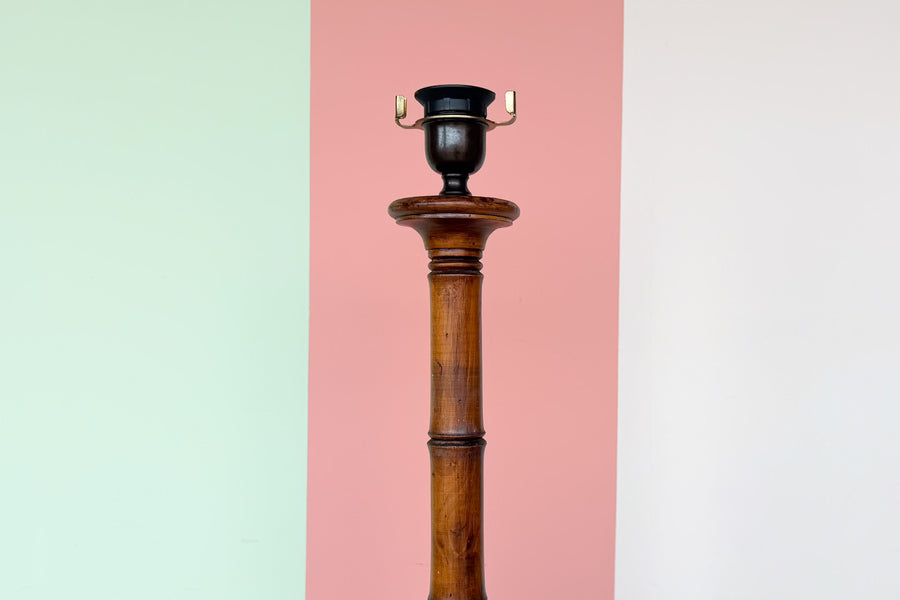 Faux Bamboo Floor Lamp