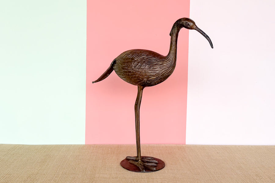 Bronze Ibis Figurine