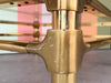 MCM Mastercraft Style Brass Coffee Table