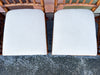 Set of Six Fretwork Rattan Dining Chairs