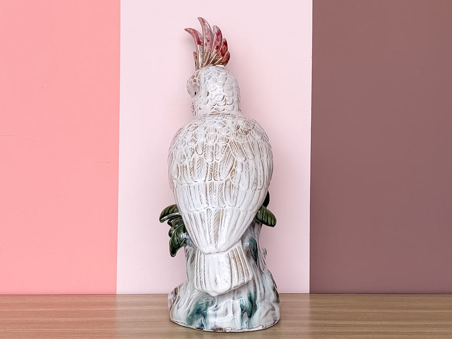Large Cockatoo Figurine