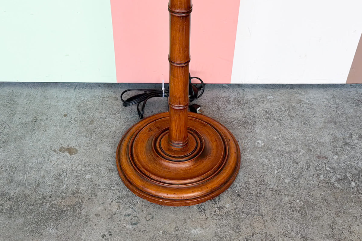Faux Bamboo Floor Lamp