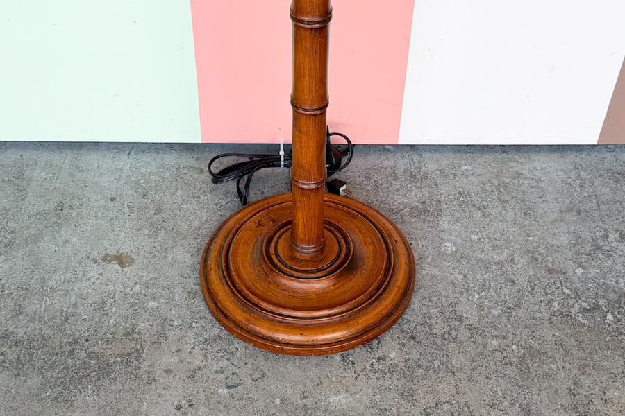 Faux Bamboo Floor Lamp