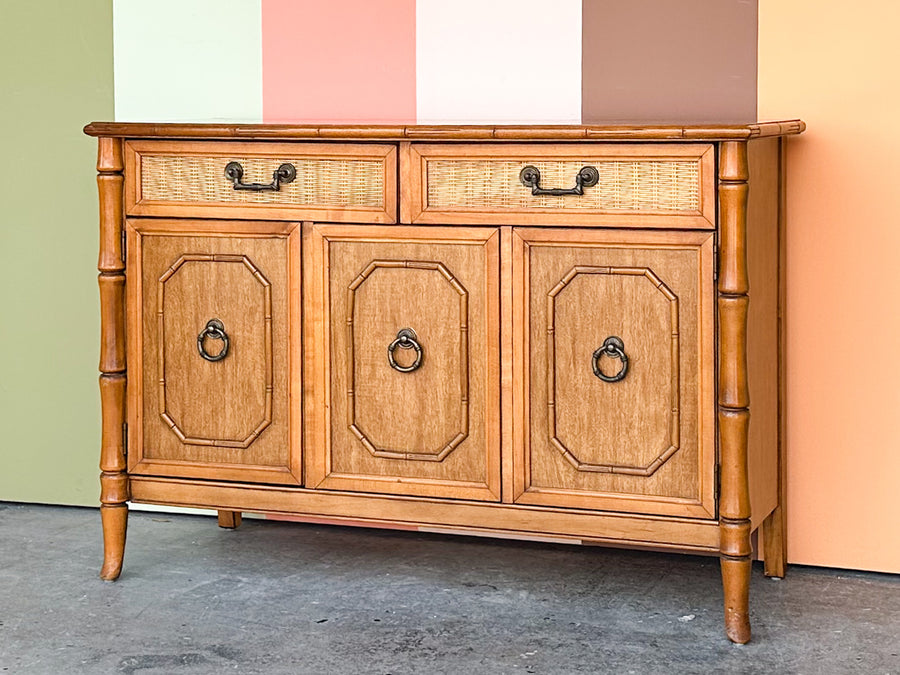 Broyhill Faux Bamboo Server