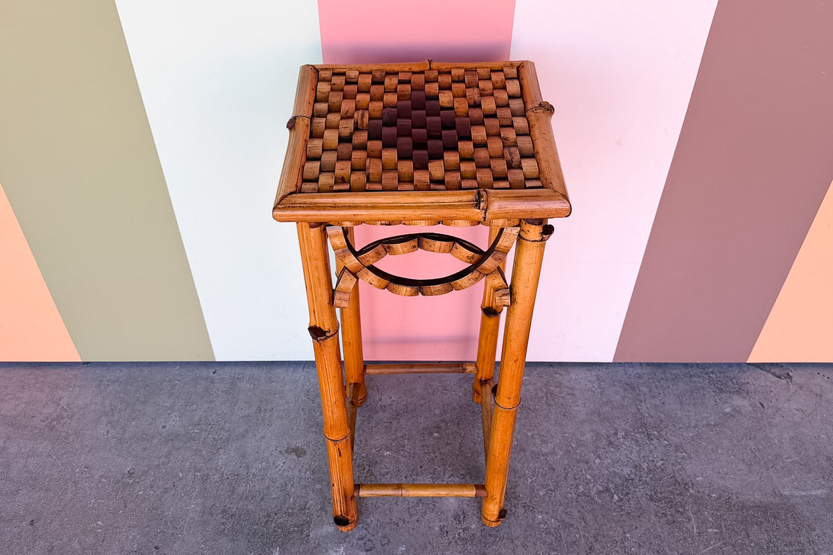 Bamboo Plant Stand
