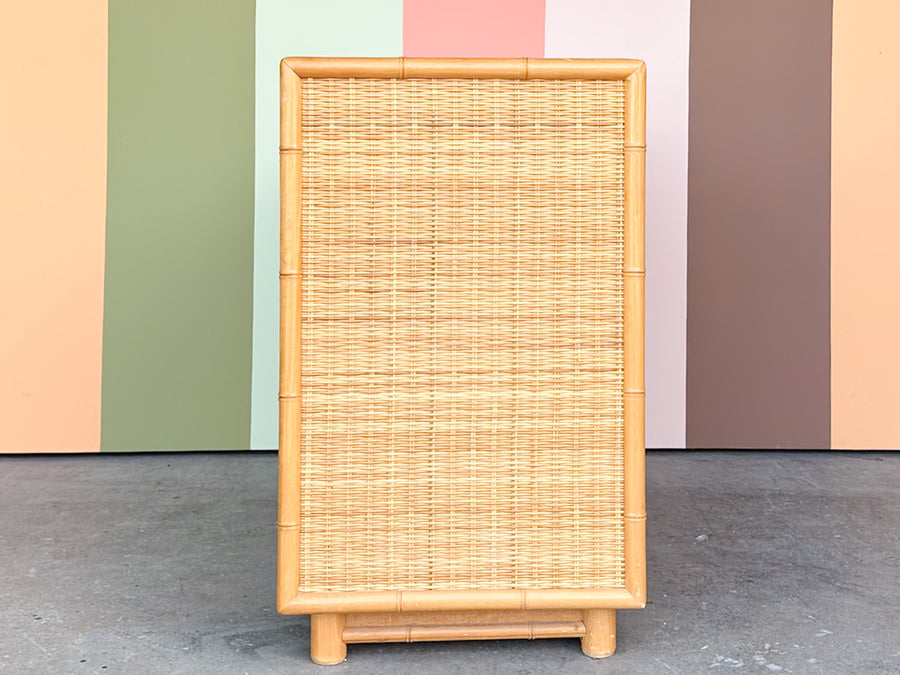 Coastal Rattan Credenza