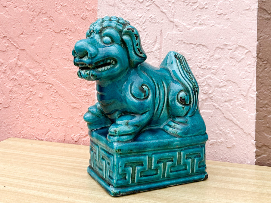 Teal Foo Dog