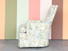 Summer Chic Hydrangea Upholstered Rocker