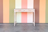 Coastal Chic Rattan Wrapped Desk