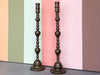 Pair of Large Brass Candlesticks