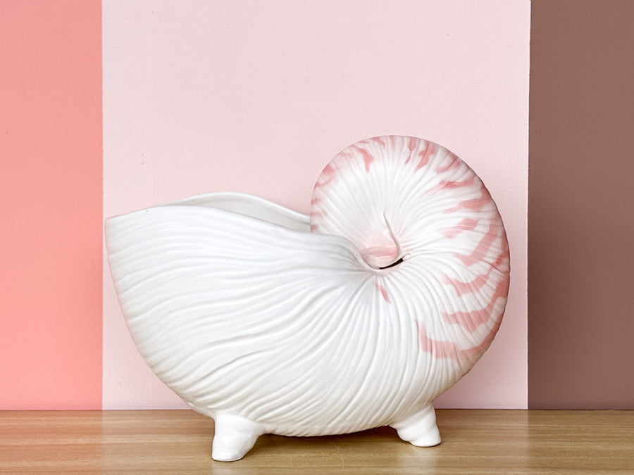 Fitz and Floyd Shell Cachepot