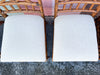 Set of Six Fretwork Rattan Dining Chairs