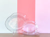Glass Fish Platter and Four Plates