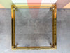 MCM Mastercraft Style Brass Coffee Table
