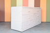 Coastal Chic Rattan Wrapped Dresser