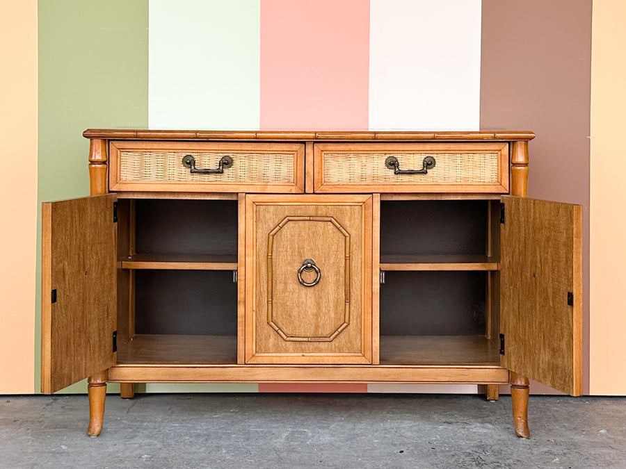 Broyhill Faux Bamboo Server