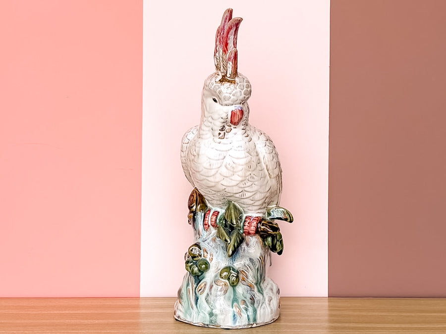 Large Cockatoo Figurine