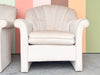 Pair of Shell Back Upholstered Chairs