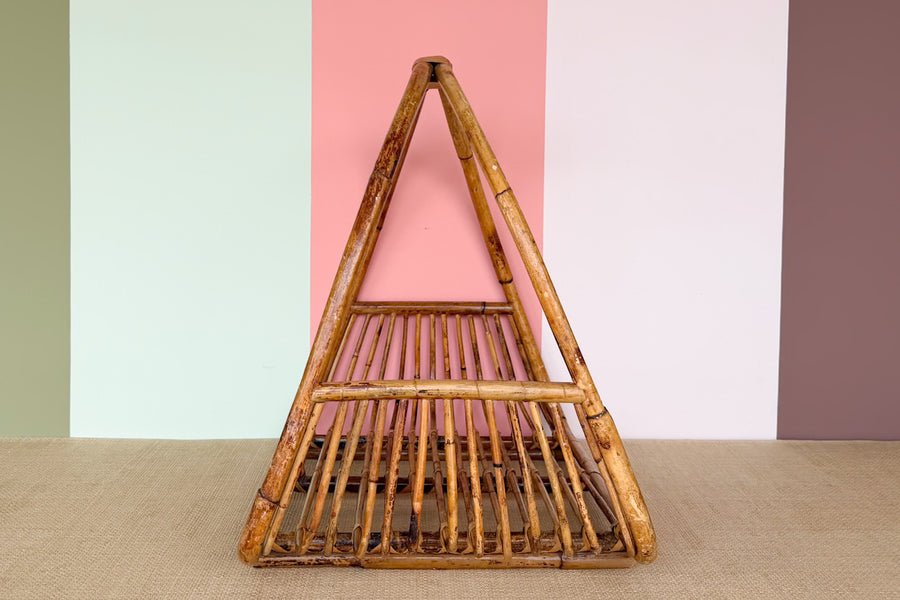 Rattan Magazine Rack