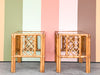 Pair of Island Style Rattan Side Tables