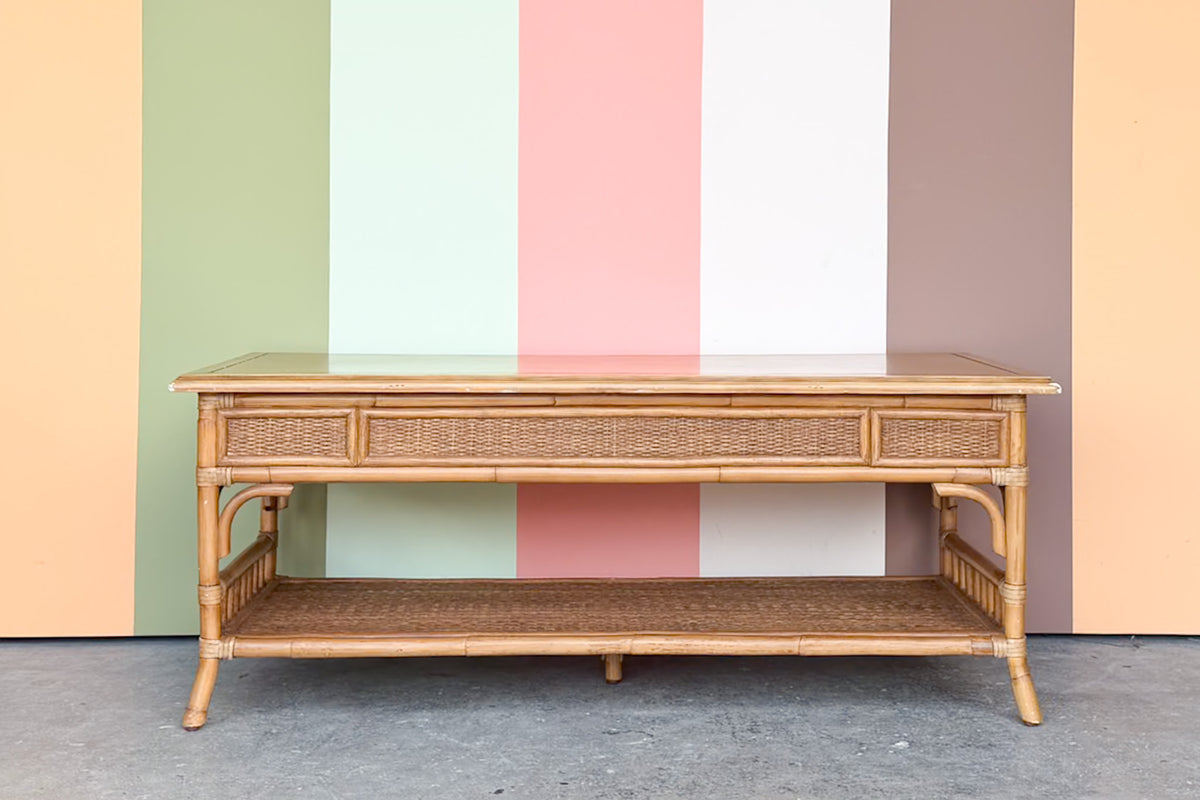 Island Style Rattan Coffee Table