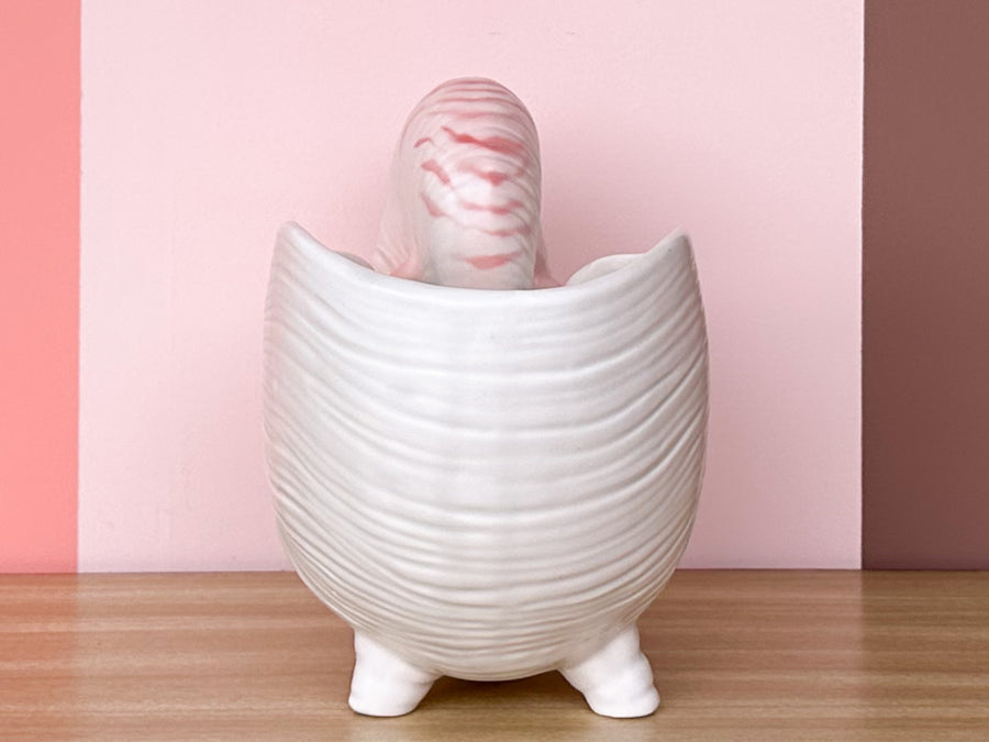 Fitz and Floyd Shell Cachepot