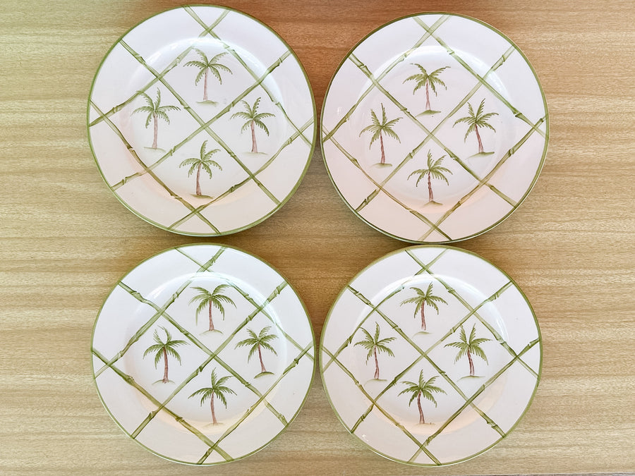 Set of The Mane Lion Palm Tree Dish Set