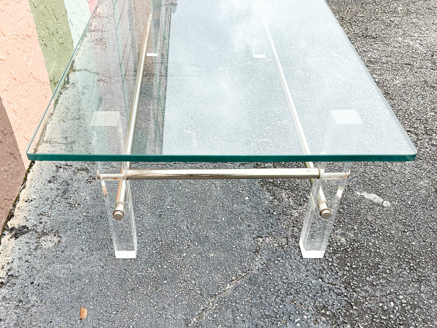 Fab Lucite Coffee Table