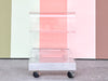Lucite Waterfall Cart