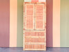 Island Style Rattan Wrapped Cabinet