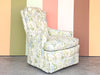 Summer Chic Hydrangea Upholstered Rocker