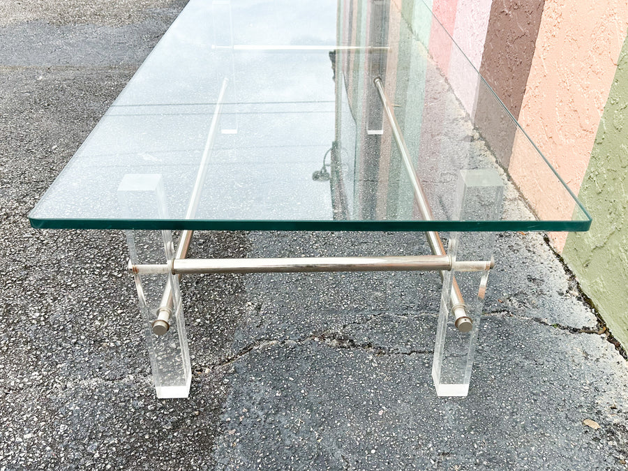 Fab Lucite Coffee Table