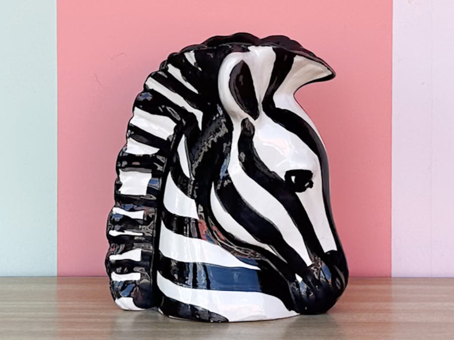 Sweet Zebra Vase
