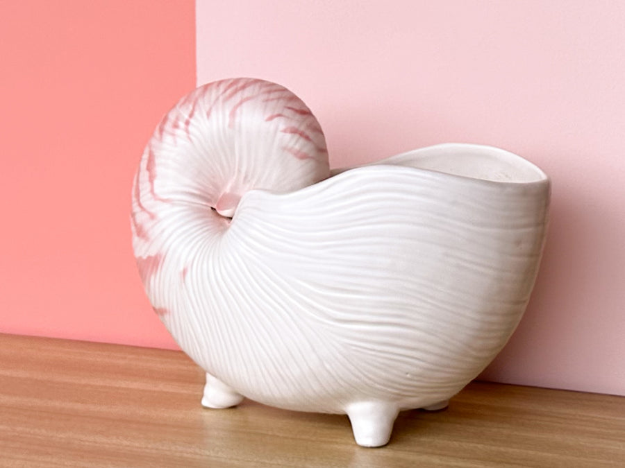 Fitz and Floyd Shell Cachepot