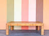 Large Rattan Wrapped Coffee Table