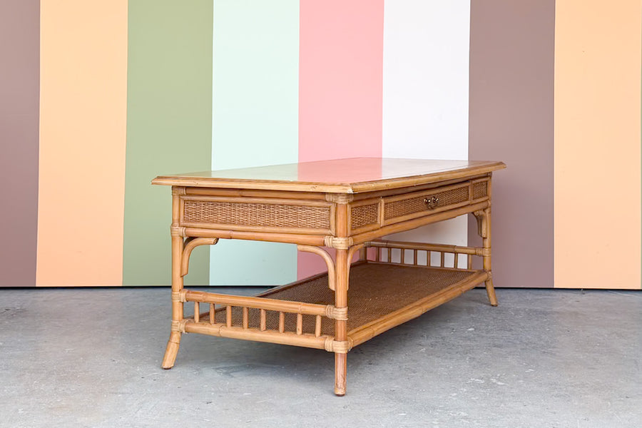 Island Style Rattan Coffee Table