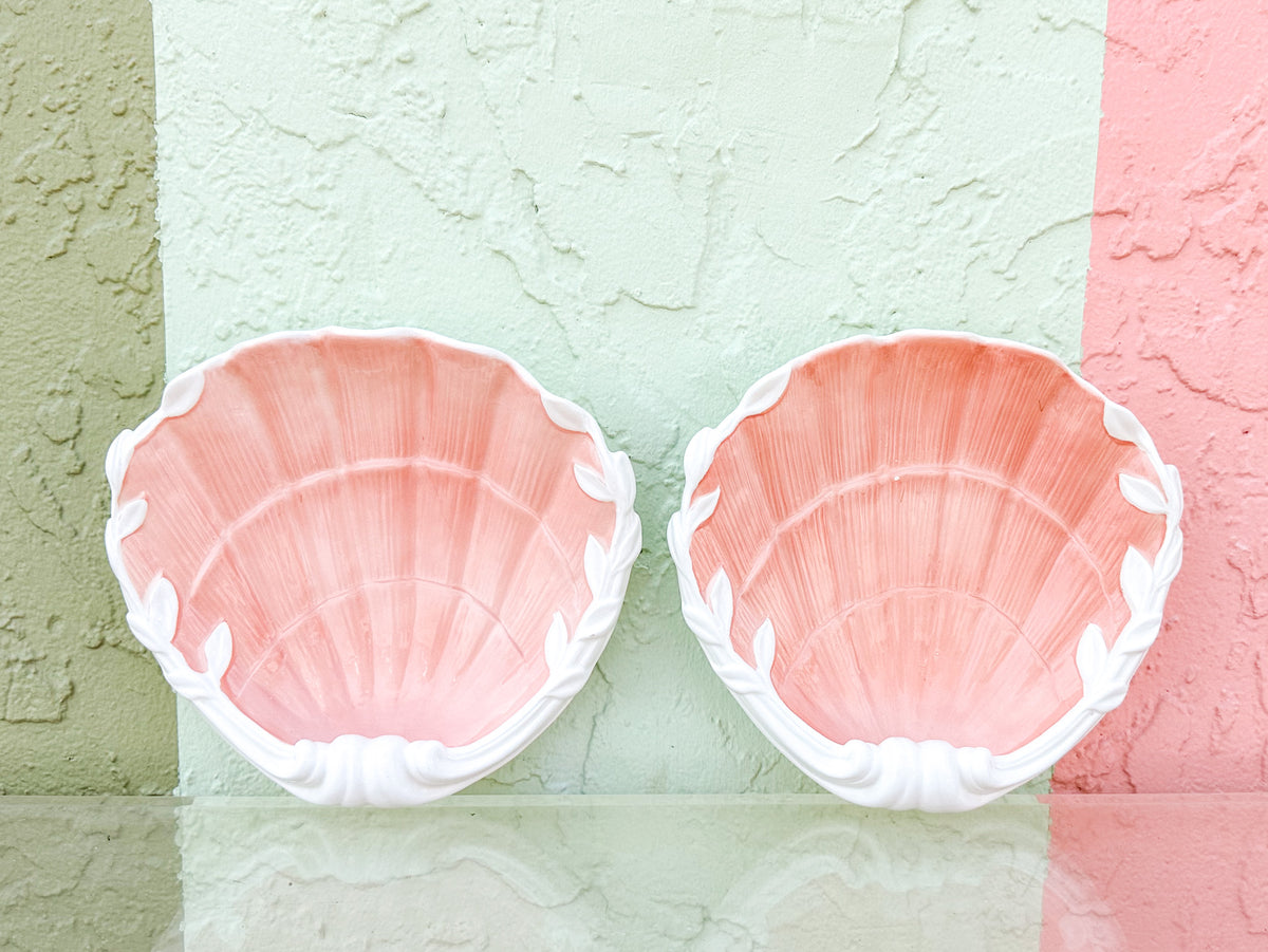 Pair of Fitz and Floyd Coquille Trinket Plates
